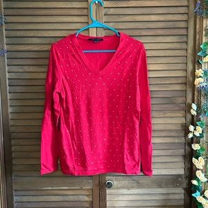 Tommy Hilfiger Large Long Sleeve Top